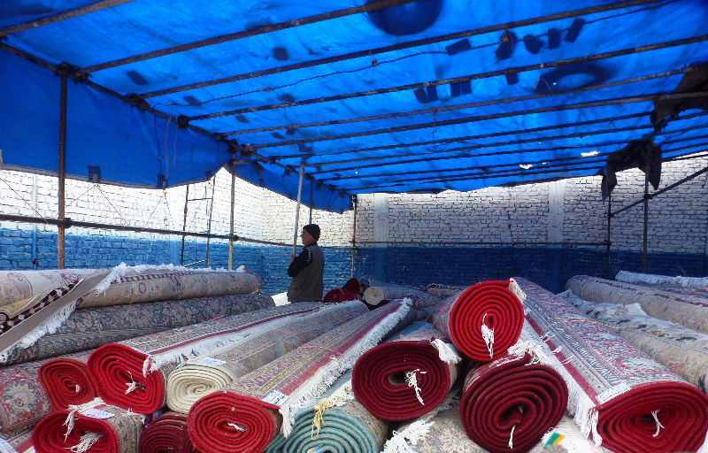 مراحل شستشو فرش